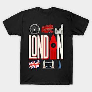 London souvenir  cool landmark gift landmarks T-Shirt